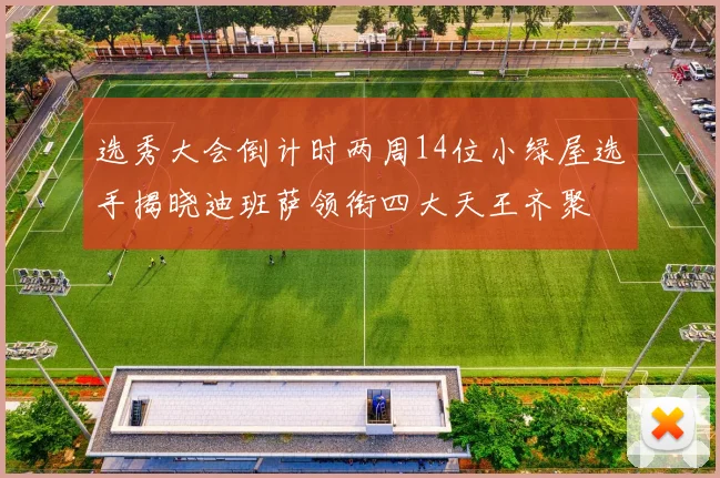 选秀大会倒计时两周14位小绿屋选手揭晓迪班萨领衔四大天王齐聚